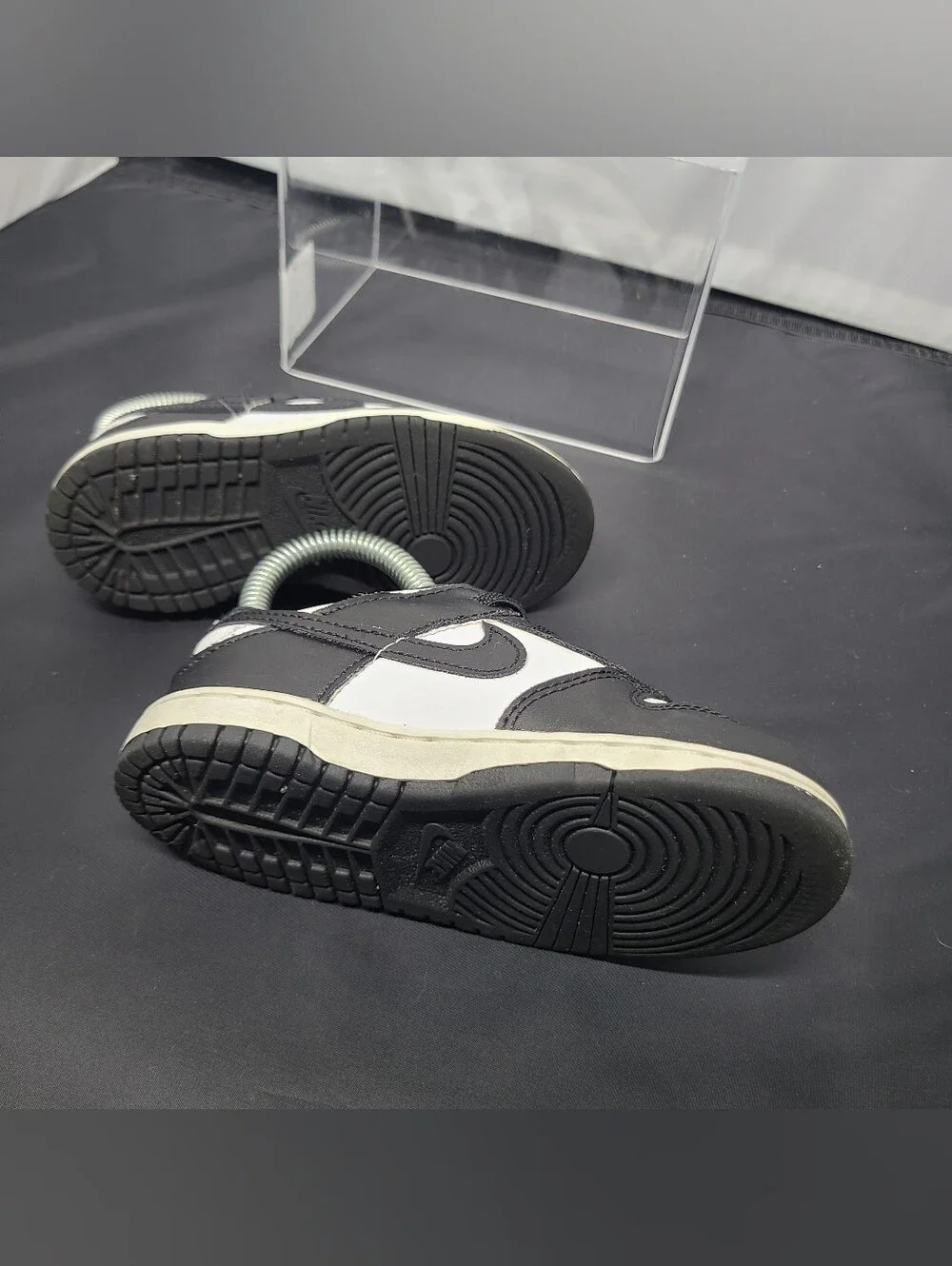 Nike Dunk Low Black White Panda CW1588-100 kids Size 1Y